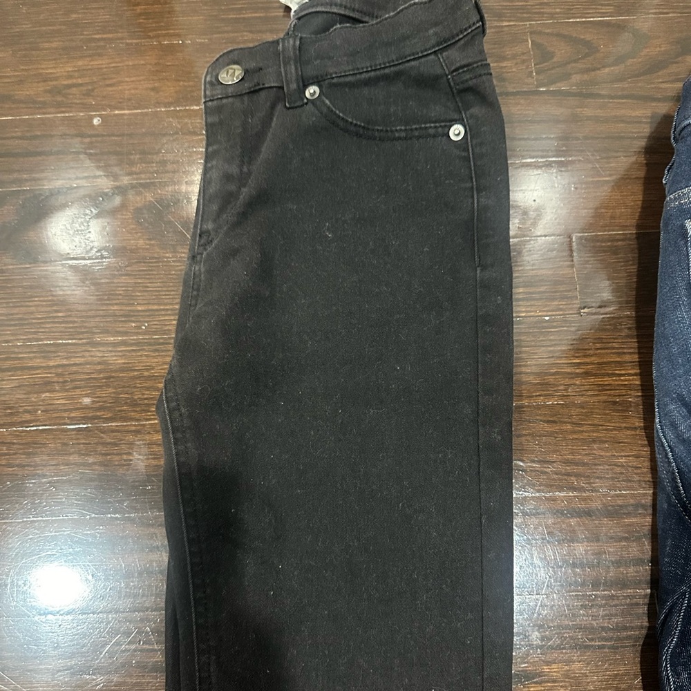 BCBG black skinny jeans